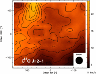 C18O J=2-1 in the rho Oph cloud