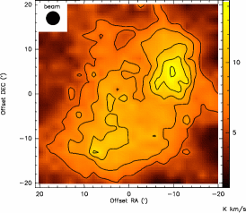 atomic carbon in the rho Oph cloud