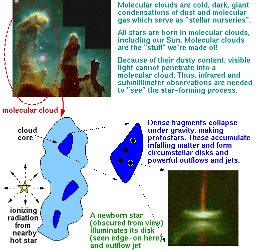 The Star-Forming
Process